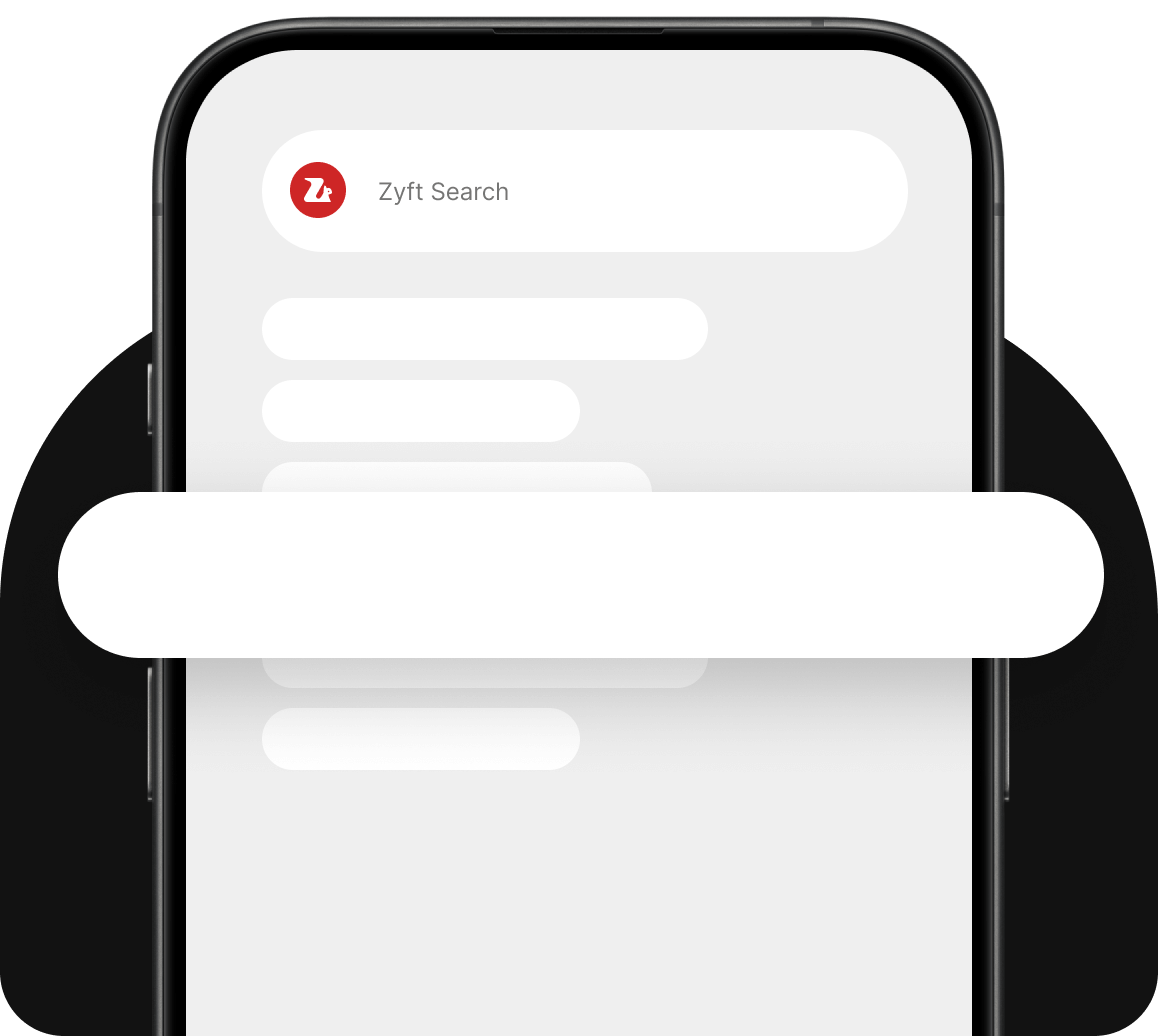 Zyft App Search